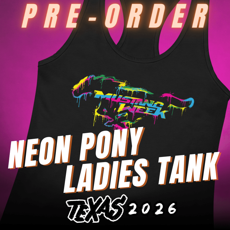 Neon Pony Ladies Tank - Top - Pre - Order - Racing Shirts