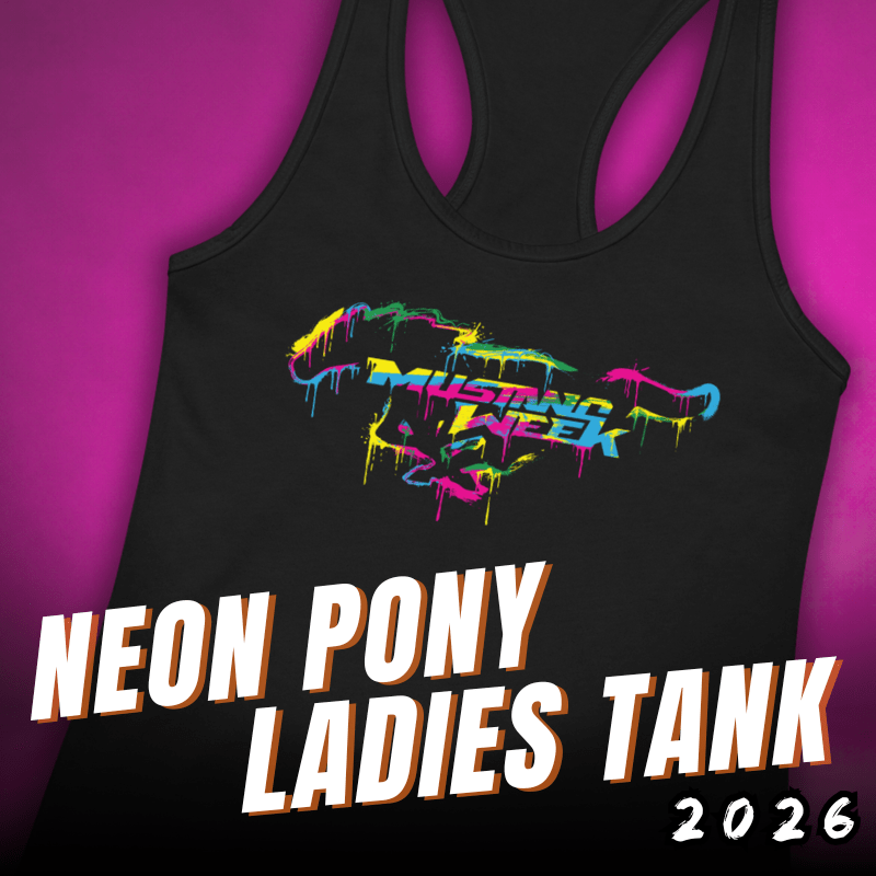 Neon Pony Ladies Tank - Top - Racing Shirts