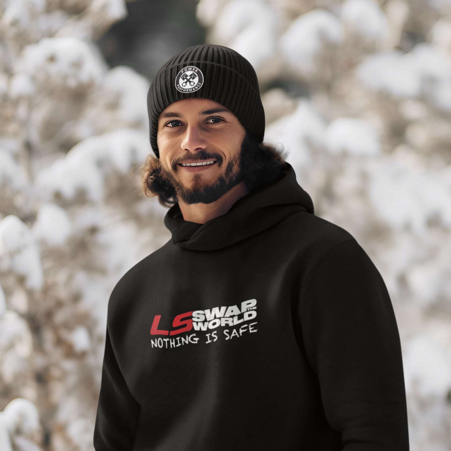 Power & Performance Branded Beanie - Stylish Hat for All – Racing Shirts