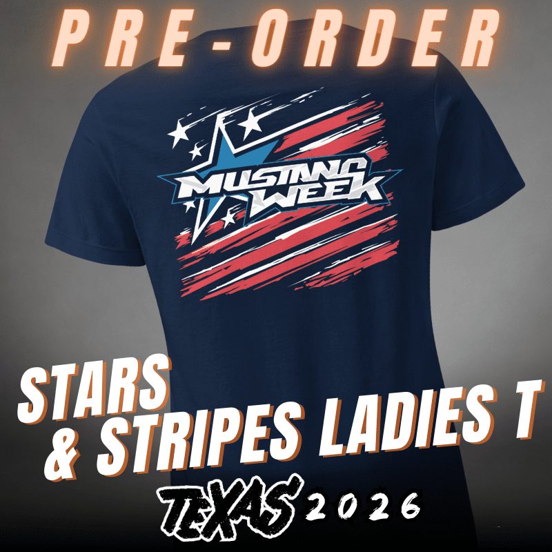 Stars & Stripes Ladies T-Shirt - Pre - Order - Racing Shirts