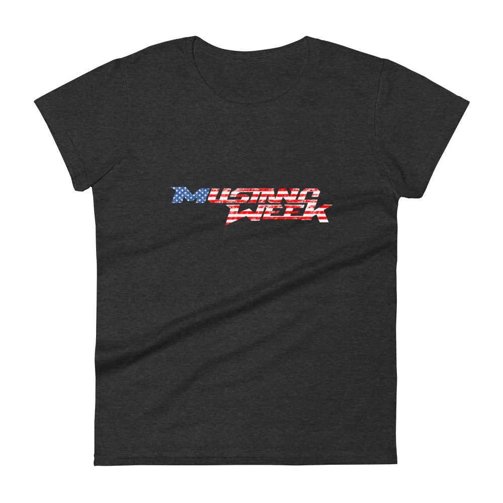 Women's Americana Mustang Week T-Shirt - Racing Shirts