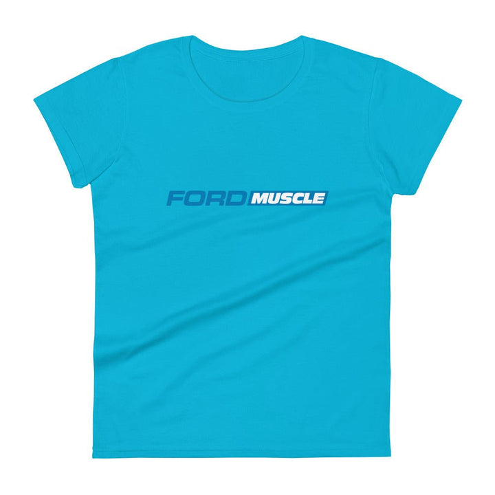 Women's FordMuscle Logo T-Shirt - Racing Shirts